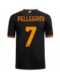 AS Roma Lorenzo Pellegrini #7 Alternativní Dres 2023-24 Krátký Rukáv